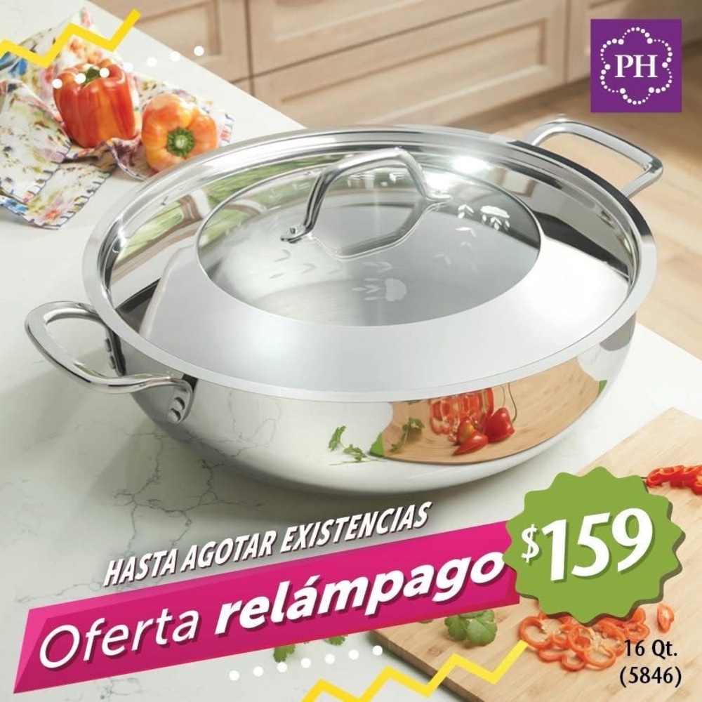 Princess House Silver Cookware Set with Sturdy Handles and Domed Lid